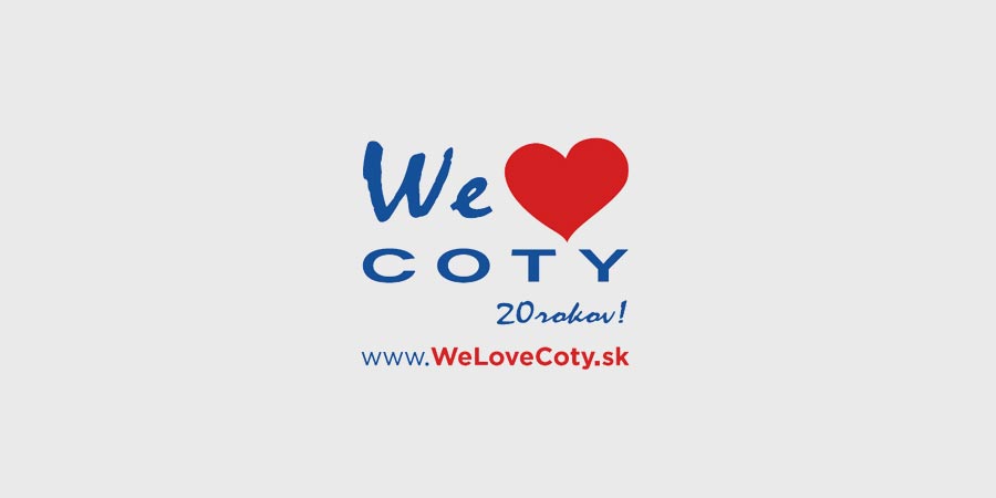 We Love Coty 20 rokov… a CO TY?