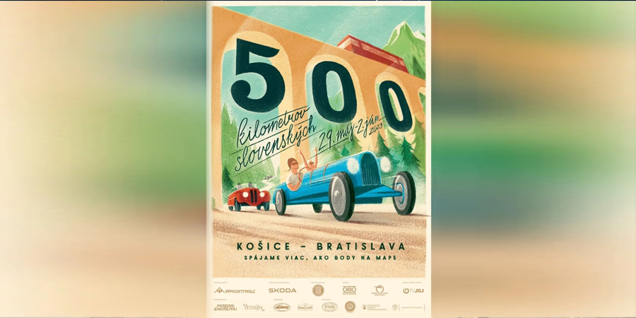 Závod historických vozidiel "500 km SLOVENSKÝCH"