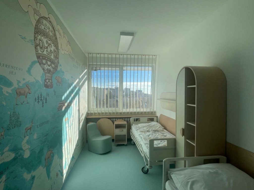 Klinika detskej psychiatrie v NÚDCH má nový interiér